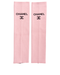 Chanel CC Leg Warmers, Viscose, Pink, MII, 2*